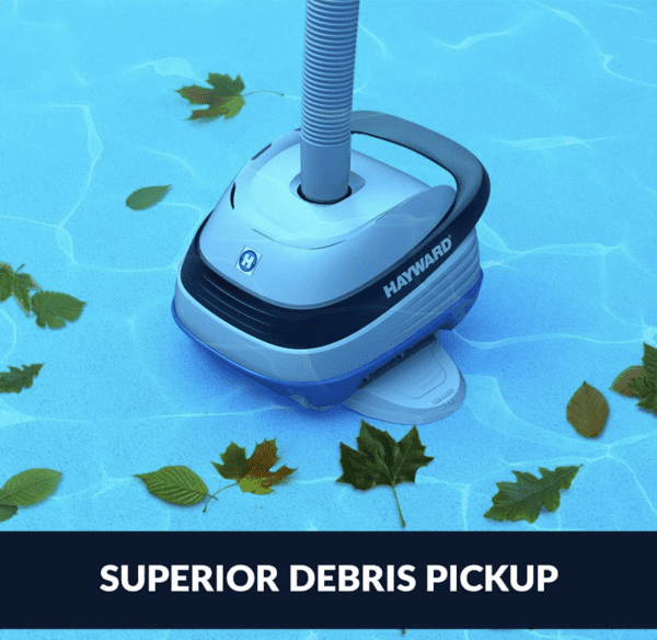 Superior Hayward W3925ADC Navigator Pro Suction Pool Cleaner for In-Ground GUNITE Pools up to 20 x 40 ft. (Automatic Pool Vacuum) pick up.